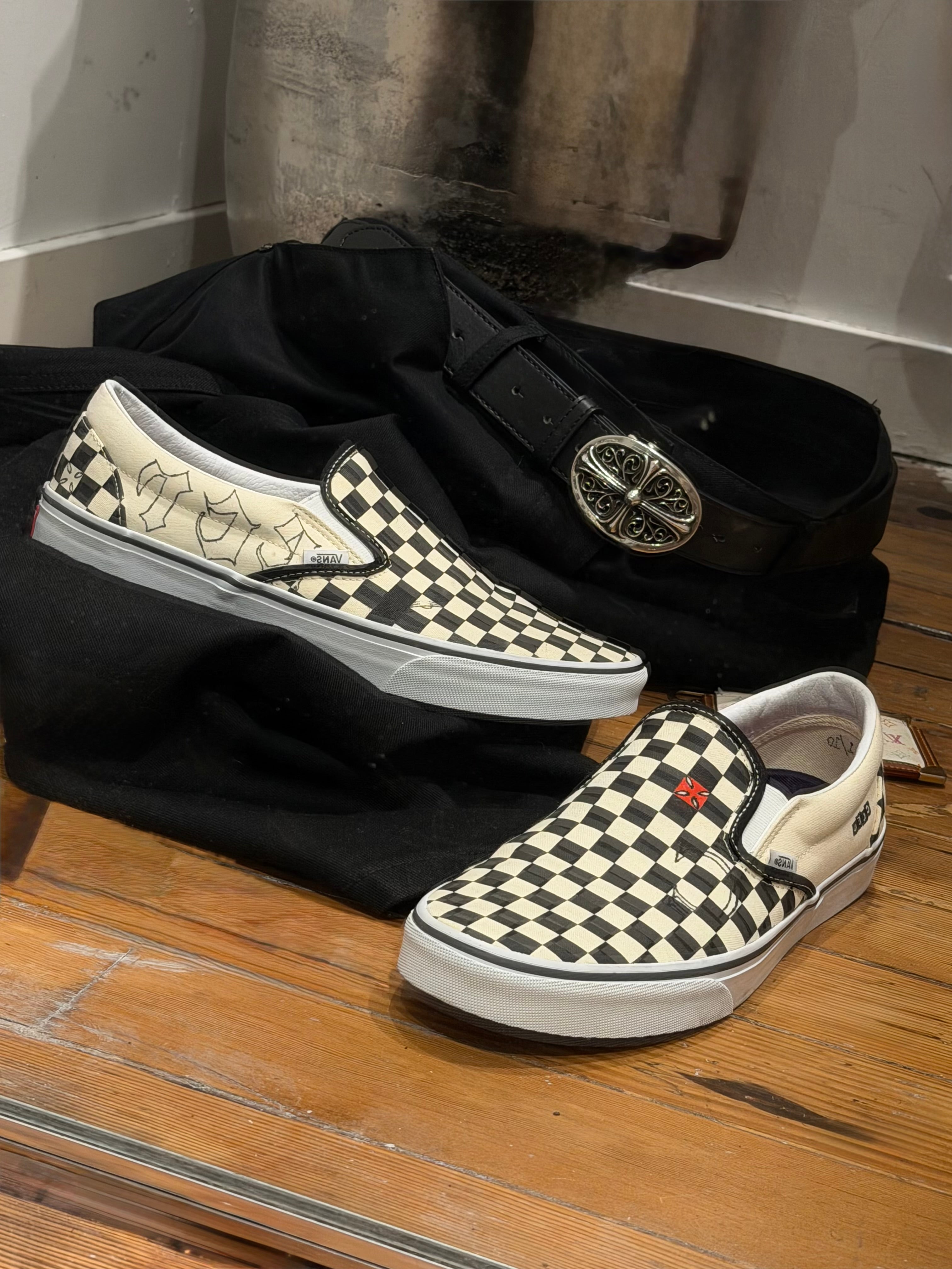 Custom Order (ÉTAT CLÉO. RÉPÈRE Slip-on Vans)