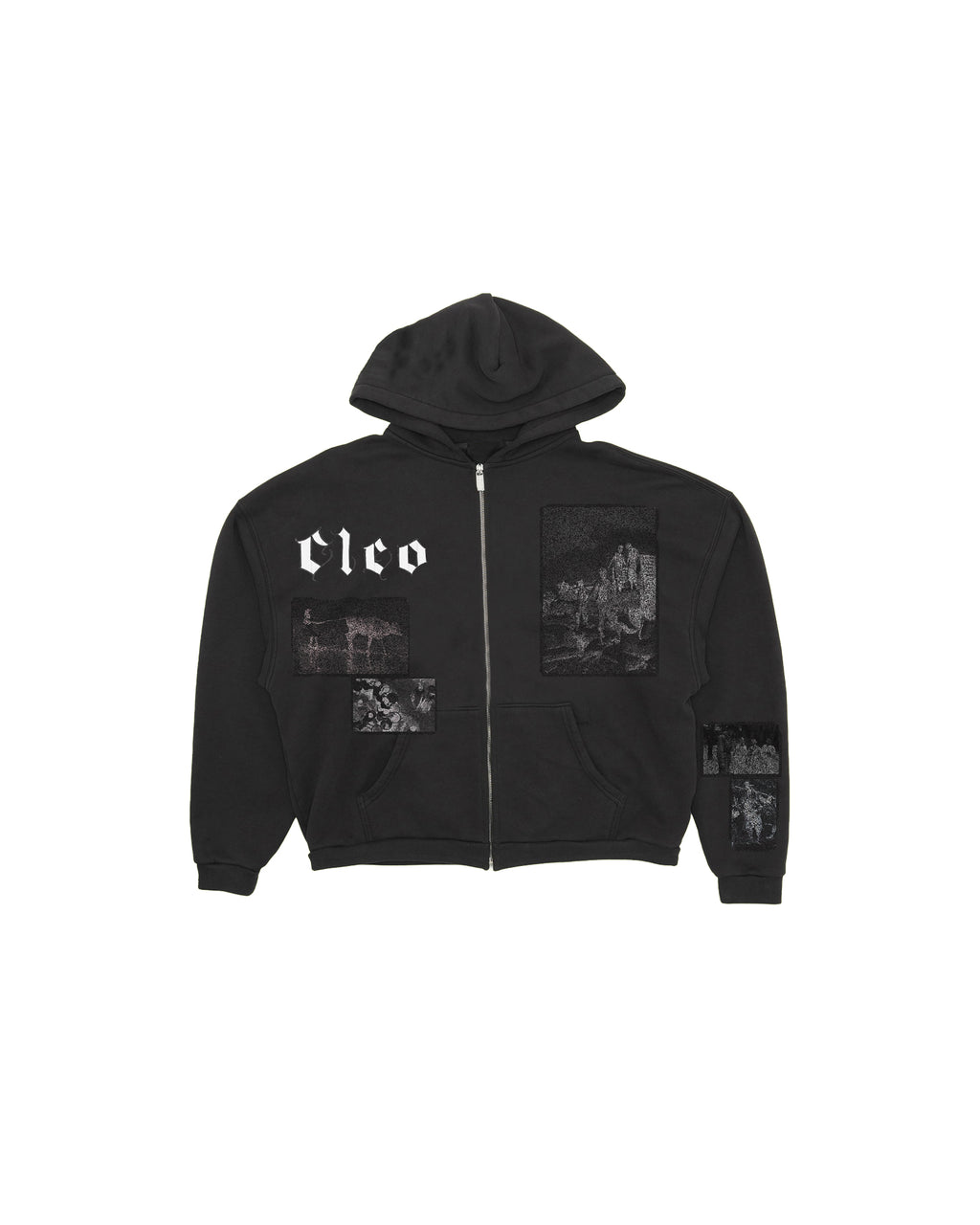 Corée du Sud Collage Zip Up